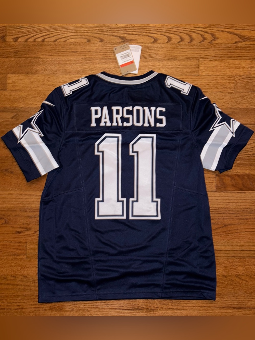 Micah Parsons Dallas Cowboys Nike Vapor F.U.S.E. Limited Navy Football Jersey